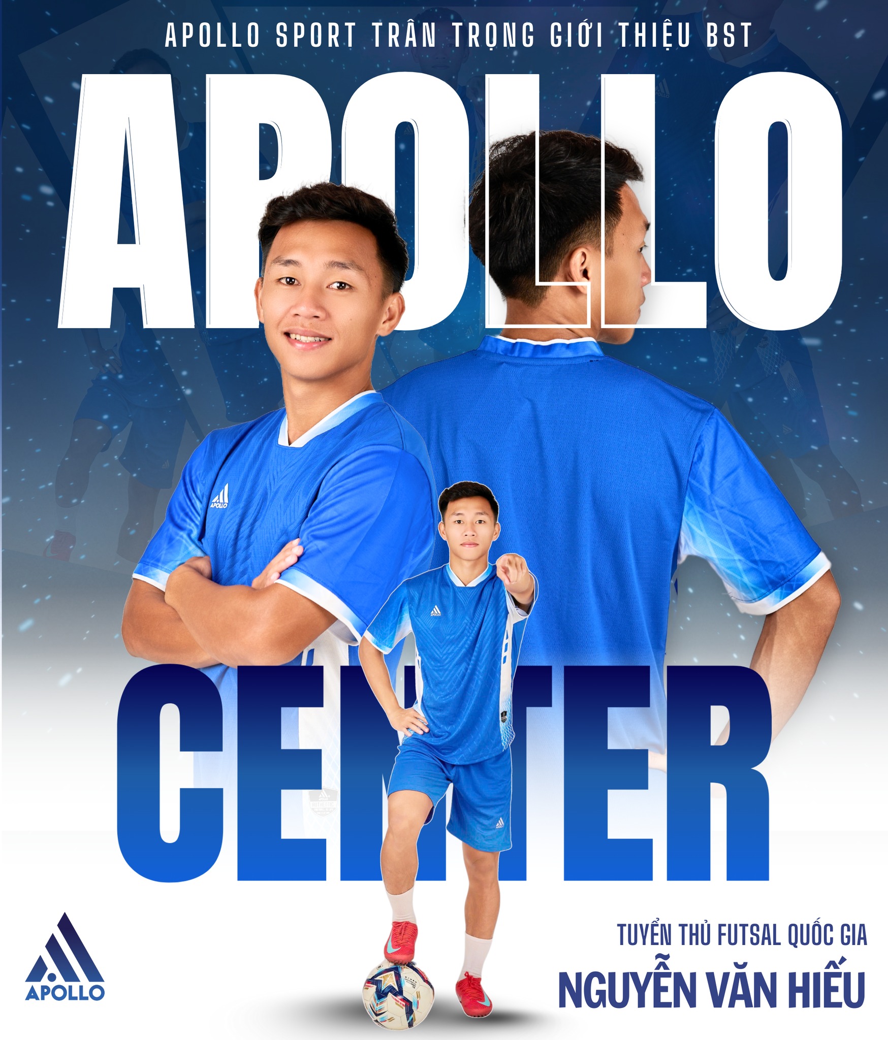 Đồng Phục Thể Thao APOLLO CENTER – Khi Màu Sắc Trở Thành Tuyên Ngôn Sân Cỏ