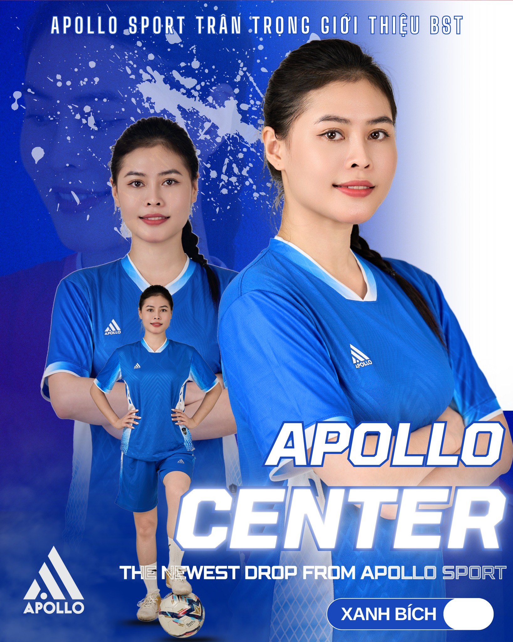 Đồng Phục Thể Thao APOLLO CENTER – Đẳng Cấp Đến Từ Chi Tiết