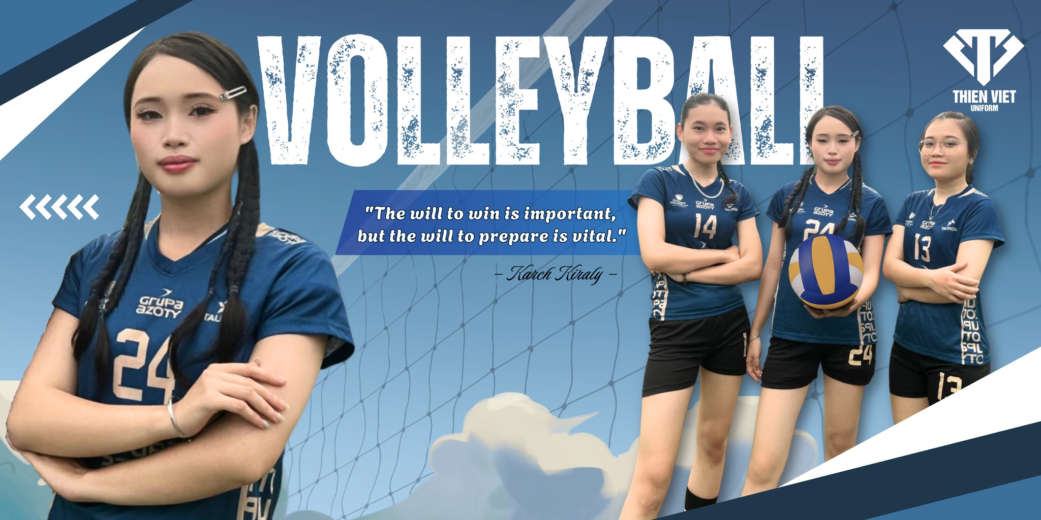 Đồng phục thể thao bóng chuyền