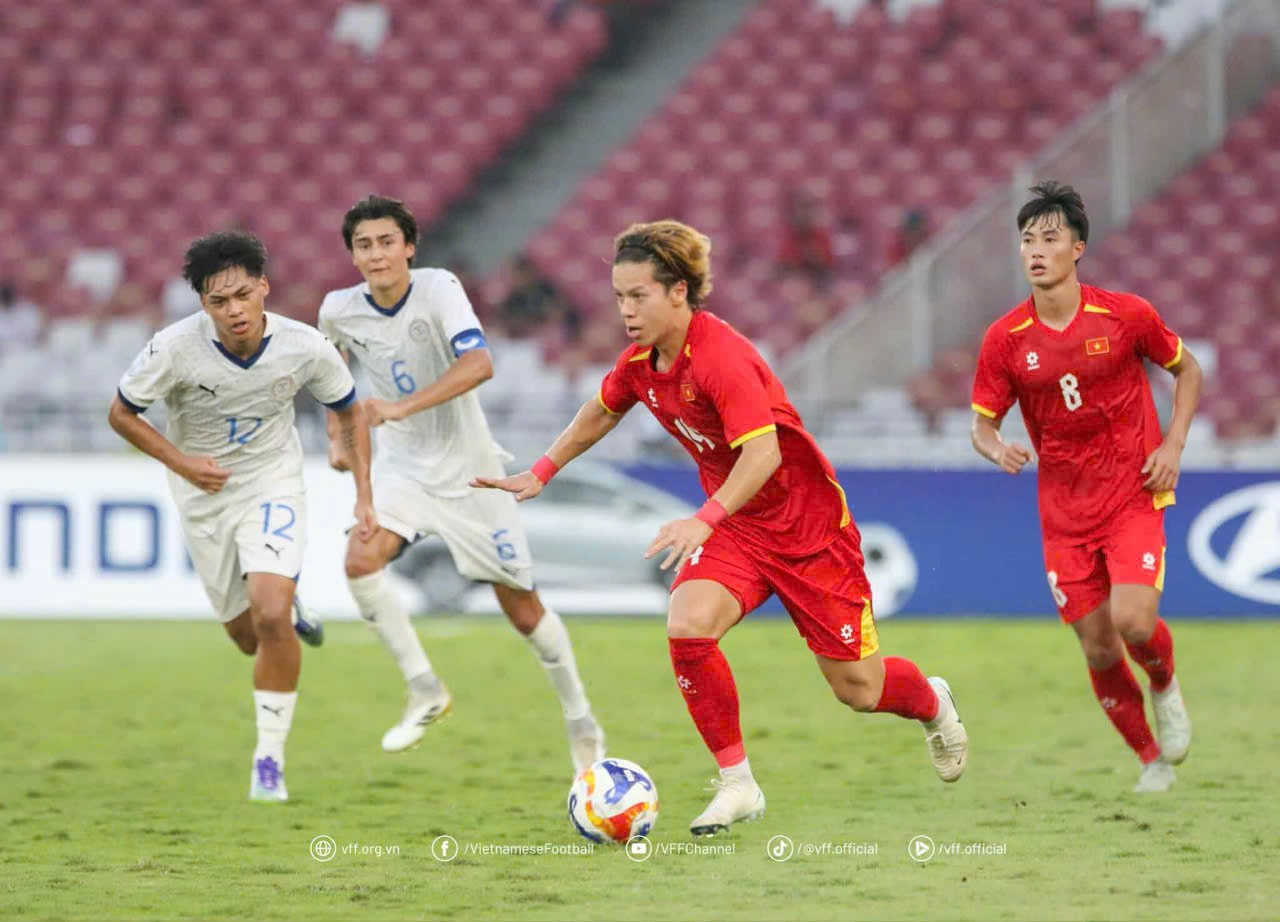 U23 Việt Nam giải mã hiện tượng U23 Philippines