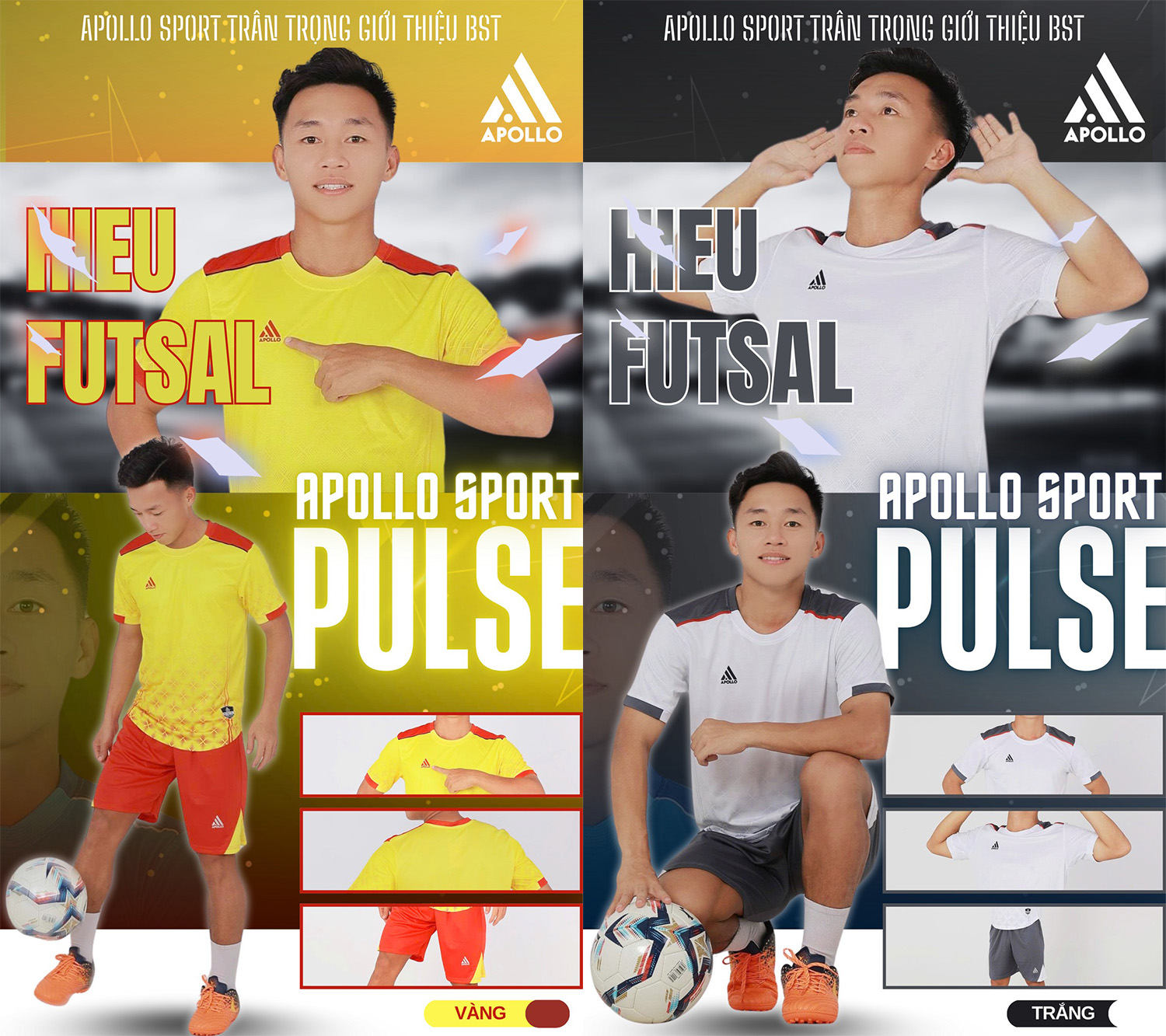 Bảng Màu Đa Dạng – Sắc Thái Cá Tính Của Áo Thể Thao Apollo Pulse