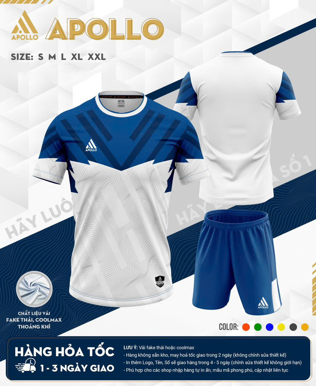 Áo Thể Thao Hỏa Tốc Giá Rẻ Tại Huế – Sức Mạnh Xanh Dương