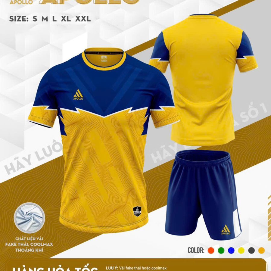 Áo Thể Thao Hỏa Tốc Giá Rẻ Tại Huế – Tỏa Sáng Với Màu Vàng