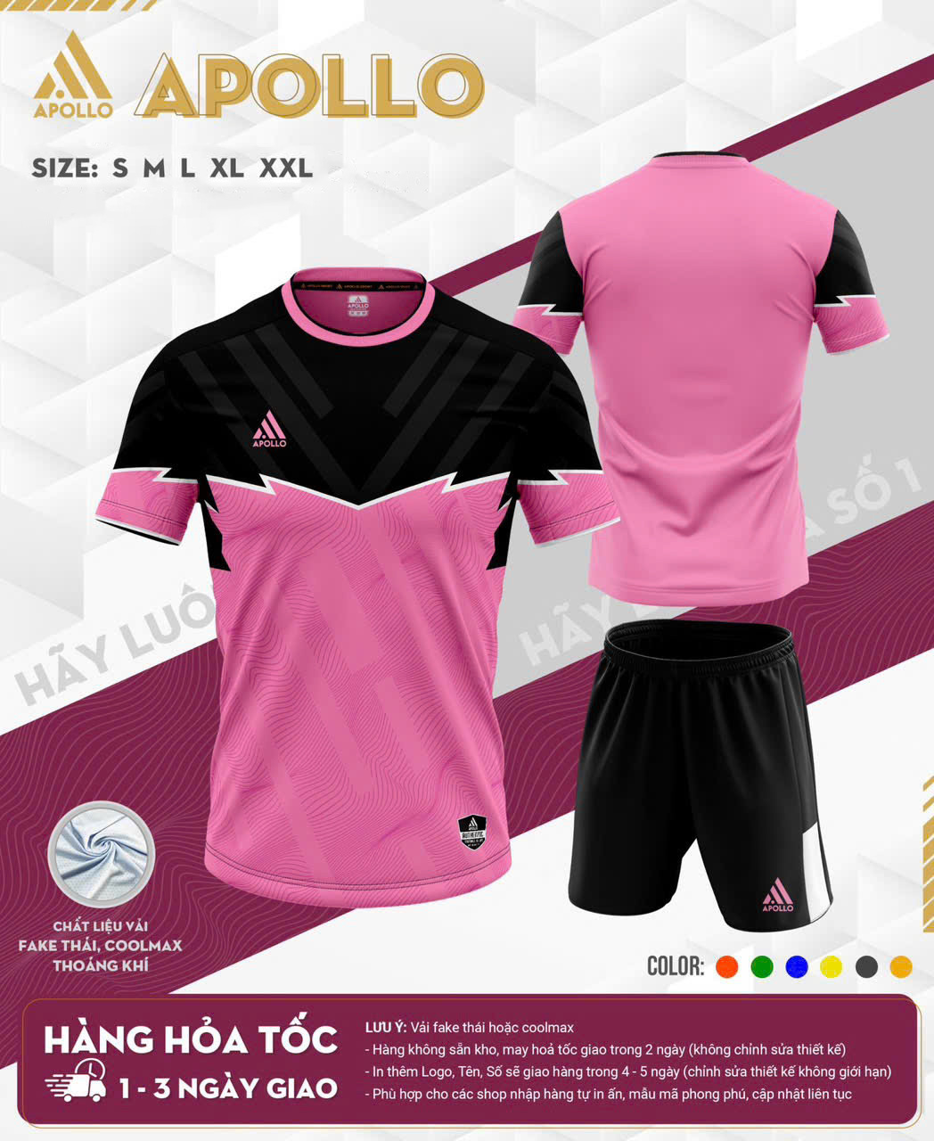 Áo Thể Thao Hỏa Tốc Giá Rẻ Tại Huế – Nổi Bật Với Gam Hồng