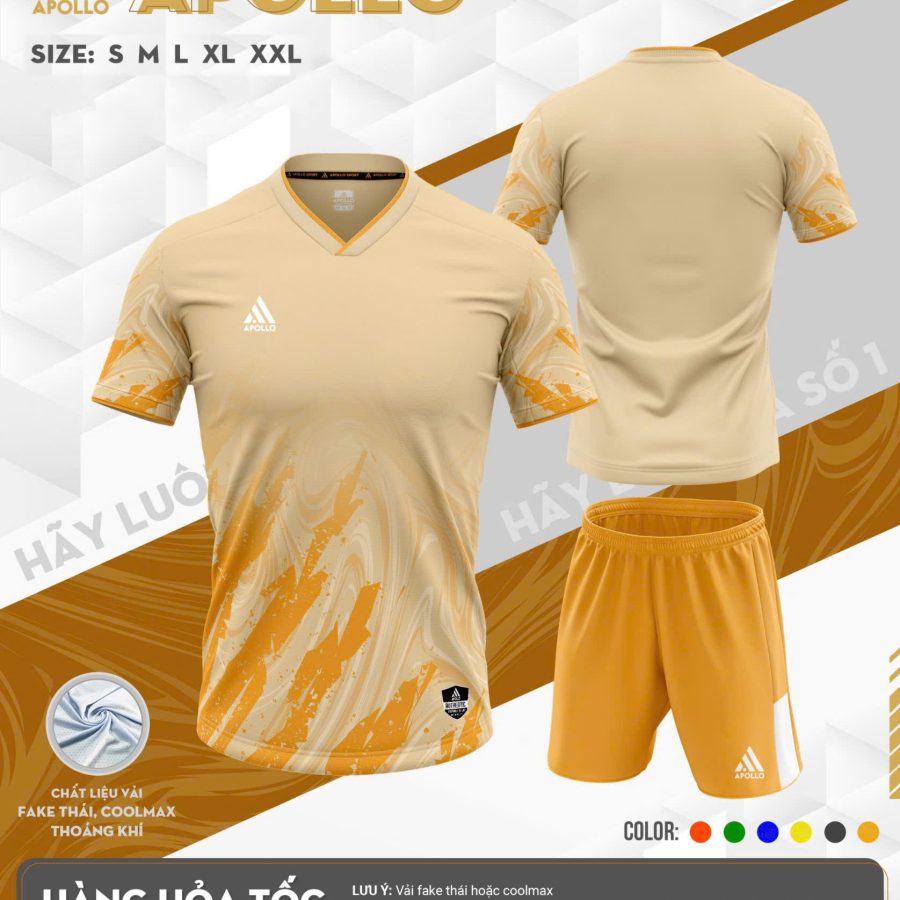 Áo thể thao Hỏa Tốc cao cấp màu Cam