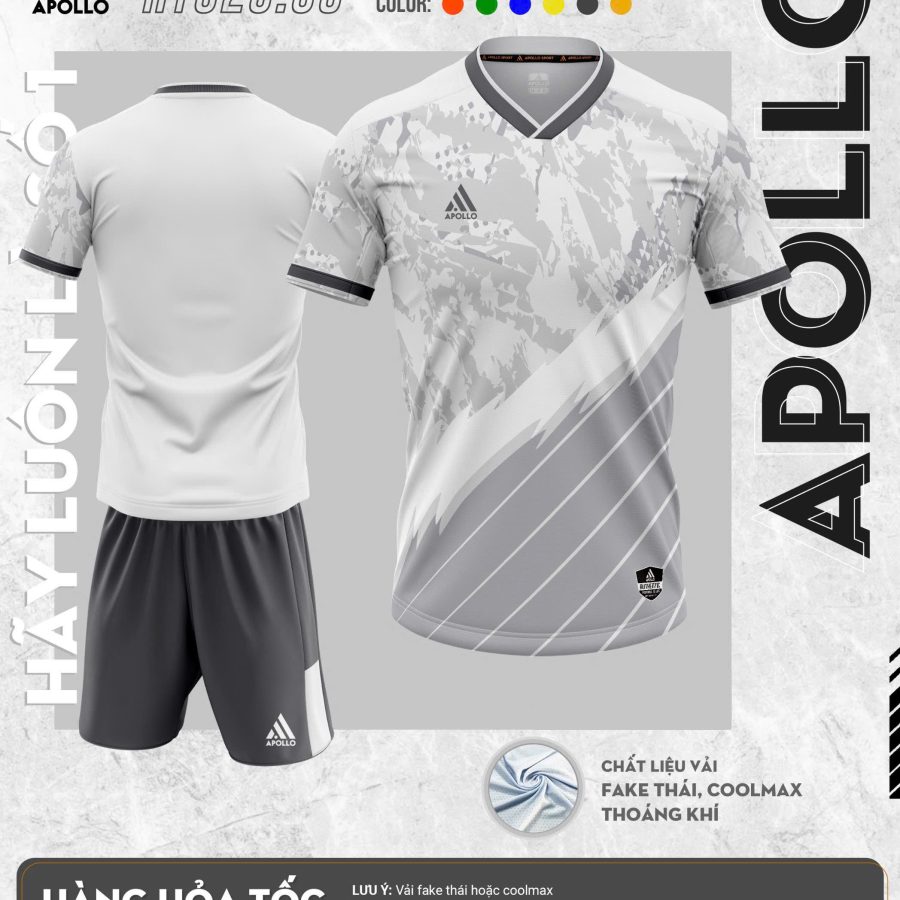 Áo thể thao hỏa tốc đẹp màu Xám – Lịch lãm và mạnh mẽ