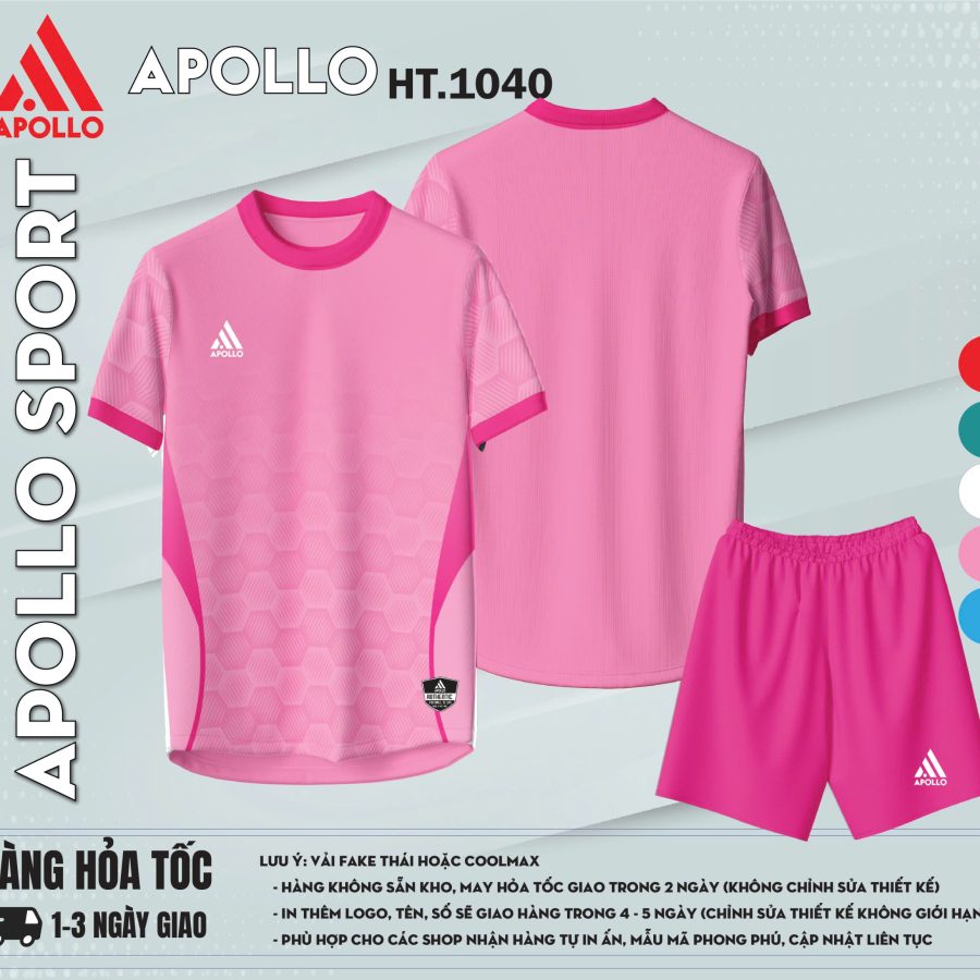 Áo thể thao Hỏa Tốc Màu Hồng – Cá tính và tràn đầy năng lượng