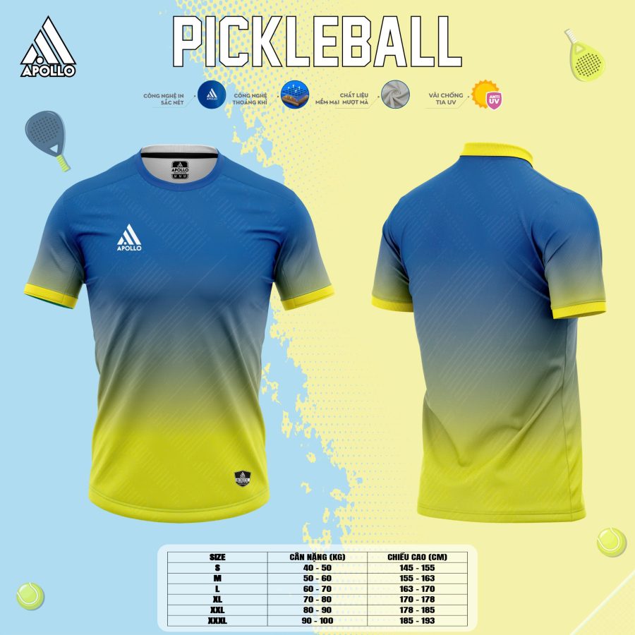 Quần Áo Thể Thao Pickleball Mẫu Số 1