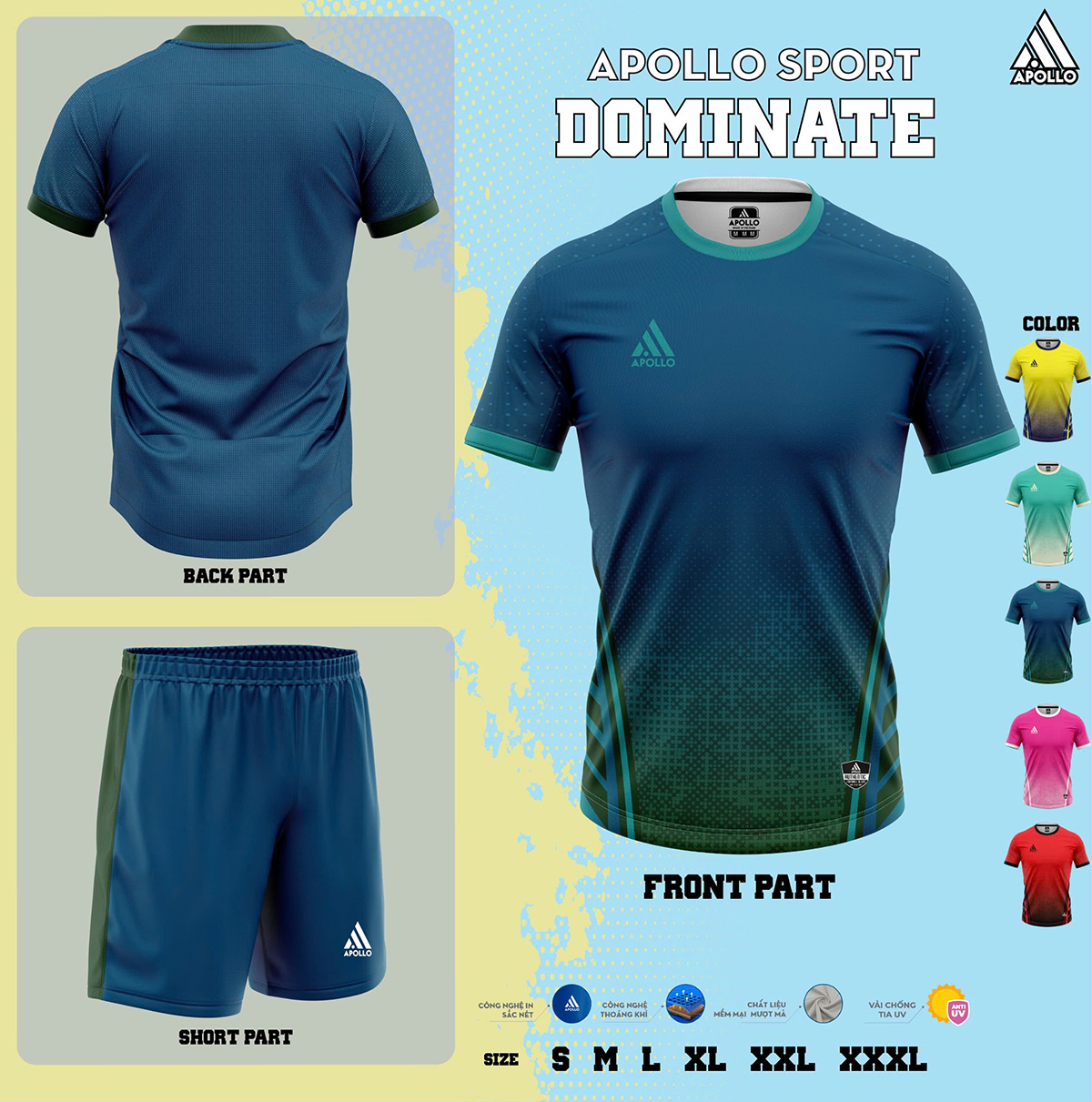 Áo Thể Thao Hỏa Tốc Dominate – Khi Tốc Độ Gặp Phong Cách