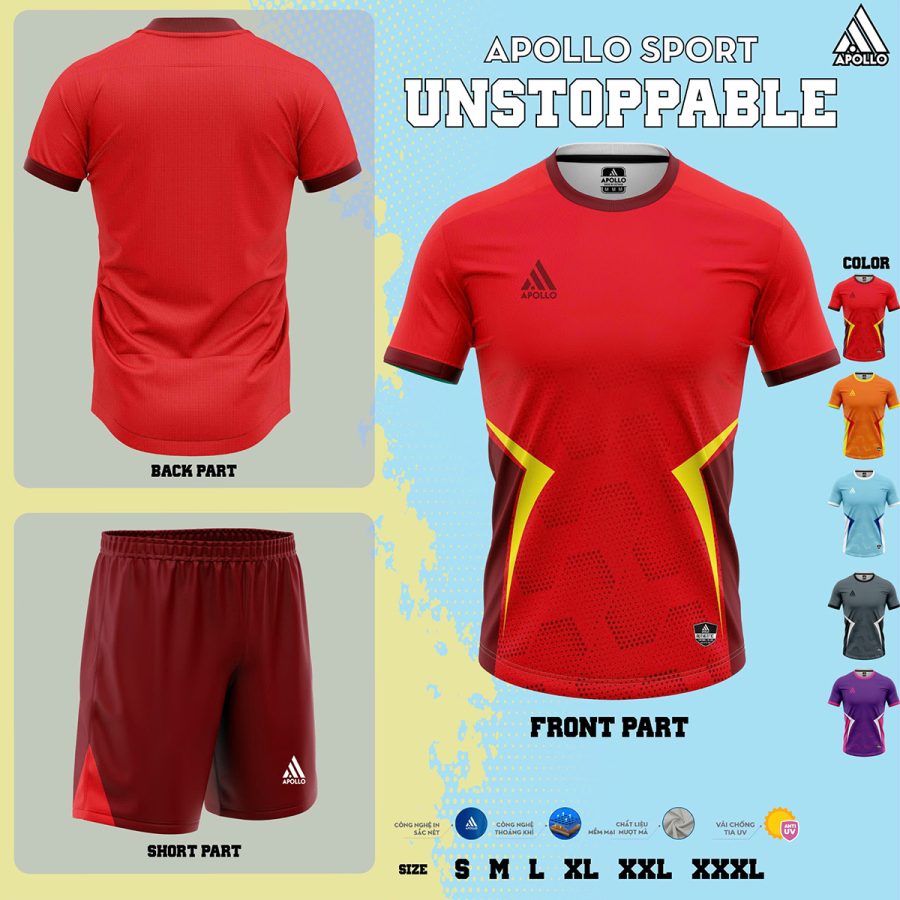 Bứt Phá Giới Hạn Cùng Áo Thể Thao Hỏa Tốc UNSTOPPABLE