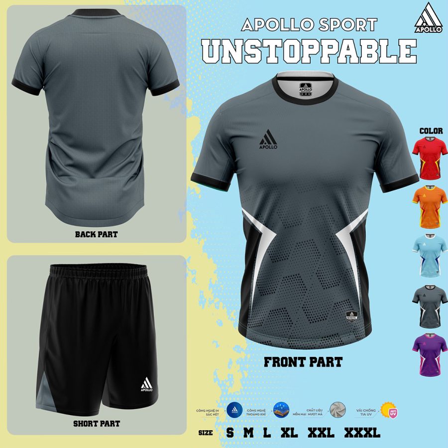 UNSTOPPABLE – Áo Thể Thao Hỏa Tốc Mới Nhất Từ Apollo Sport