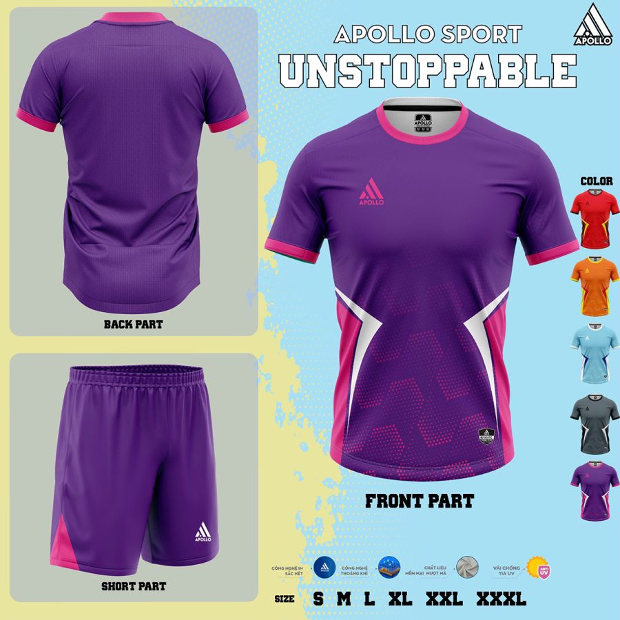 Áo Thể Thao Hỏa Tốc UNSTOPPABLE – Lựa Chọn Của Các Chiến Binh Sân Cỏ