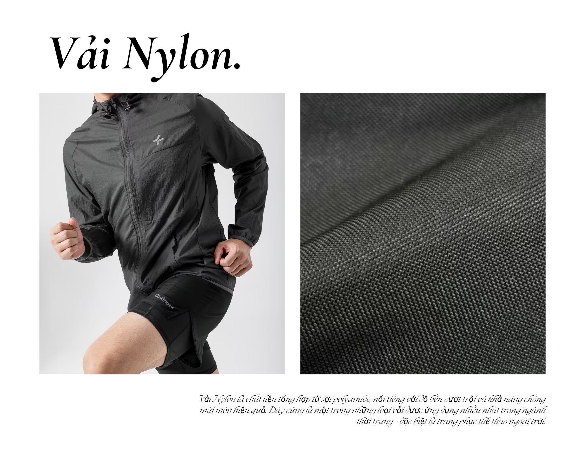 Vải Nylon May Quần Áo Thể Thao