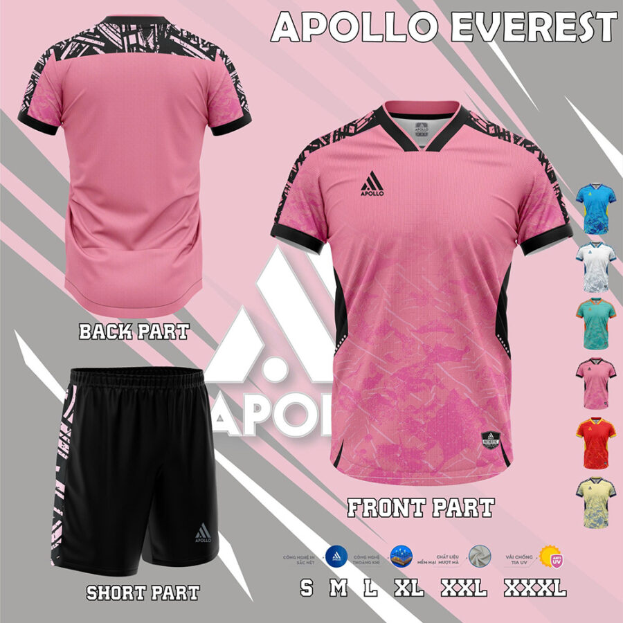Apollo Everest Hồng Phấn – Cá Tính Và Nổi Bật Trên Sân