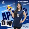 Áo Bóng Chuyền Apollo Midnight Blue Thiết Kế Thể Thao Hiện Đại