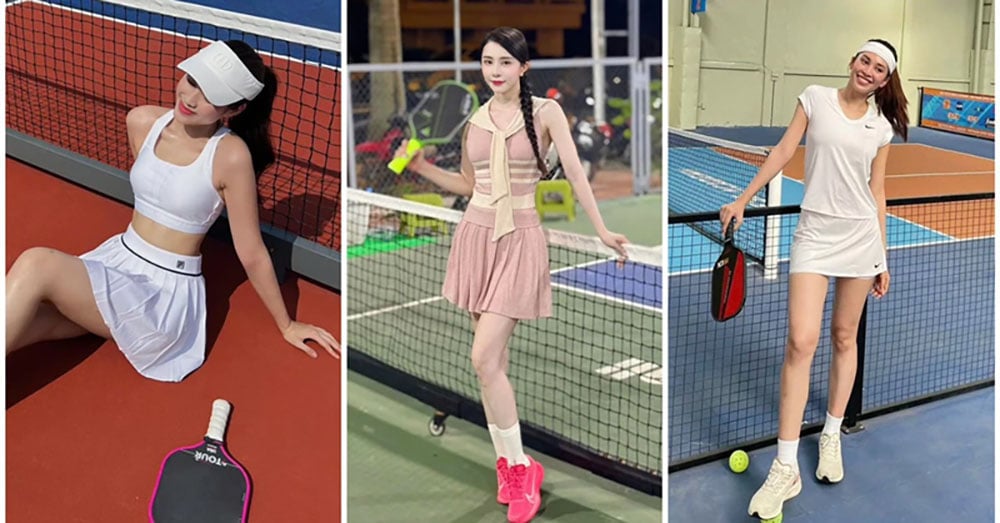 Áo thể thao nữ theo kích thước và form dáng