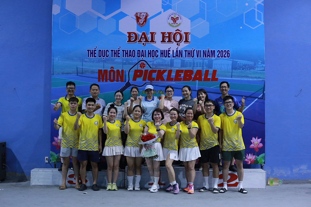 Đại Hội Thể Dục Thể Thao Đại Học Huế 2026 – Sôi Động Khởi Tranh