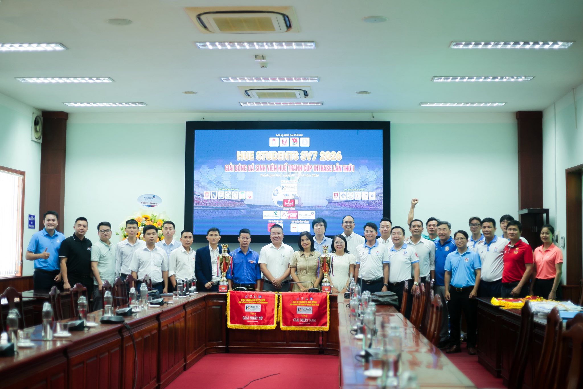 Khai Mạc Giải Bóng Đá Sinh Viên Huế Tranh Cúp Intrase 2026