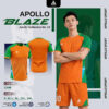 Áo Thể Thao Apollo Blaze Màu Cam – Năng Lượng Bùng Cháy Trên Mọi Sân Cỏ
