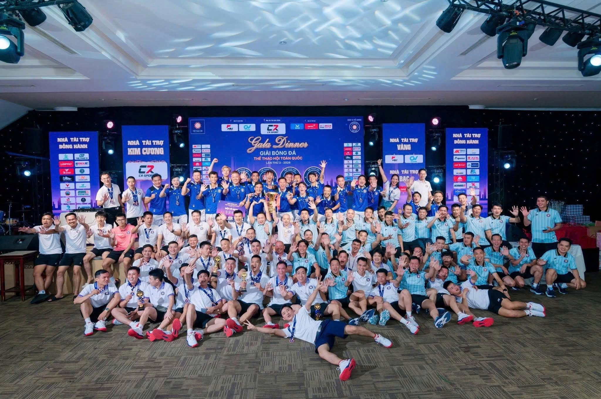iải Bóng Đá Hội Thể Thao Toàn Quốc 2026 – Lan Tỏa Tinh Thần Thể Thao Và Đoàn Kết