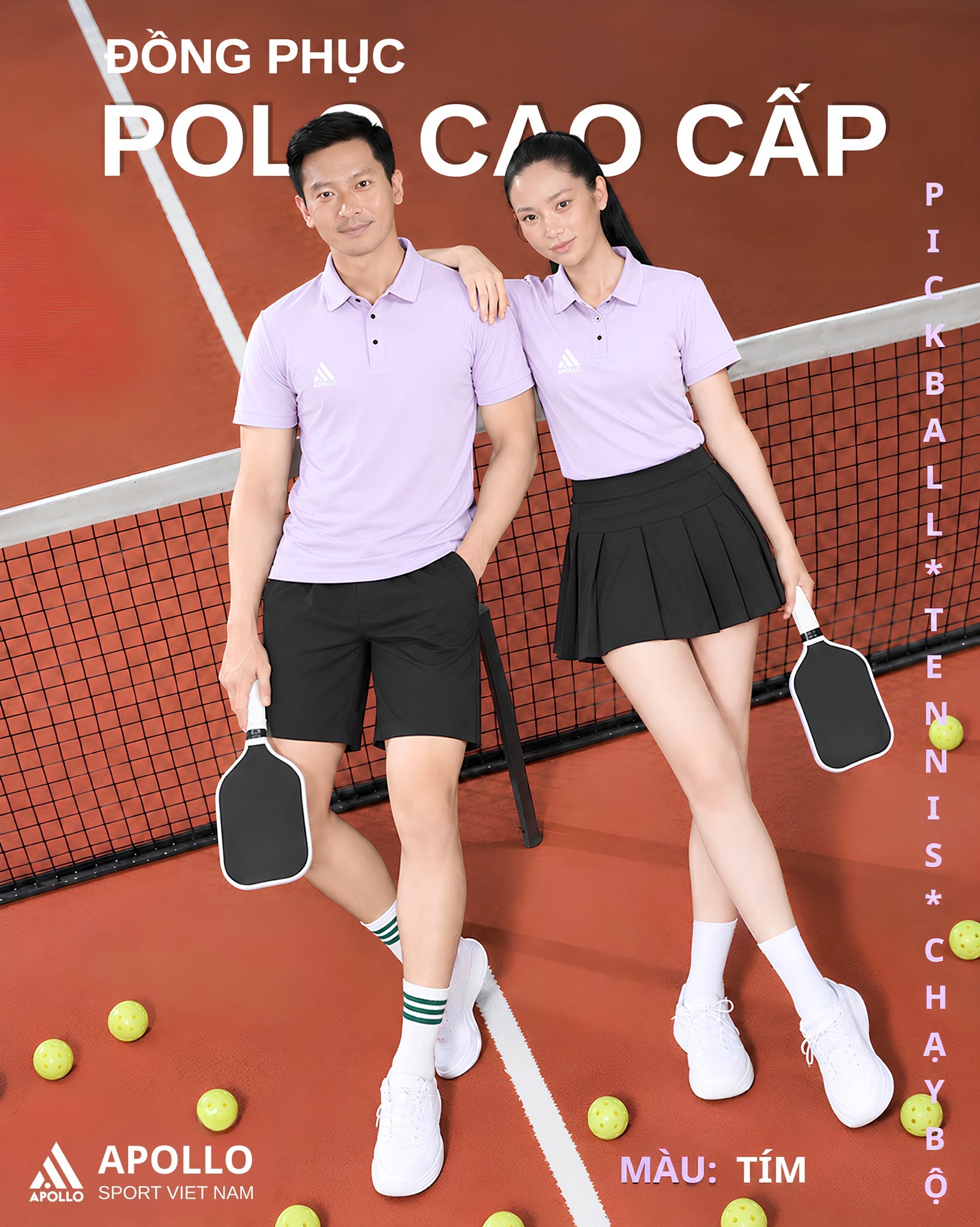 Áo Polo Thể Thao Apollo Sport Cho Doanh Nghiệp